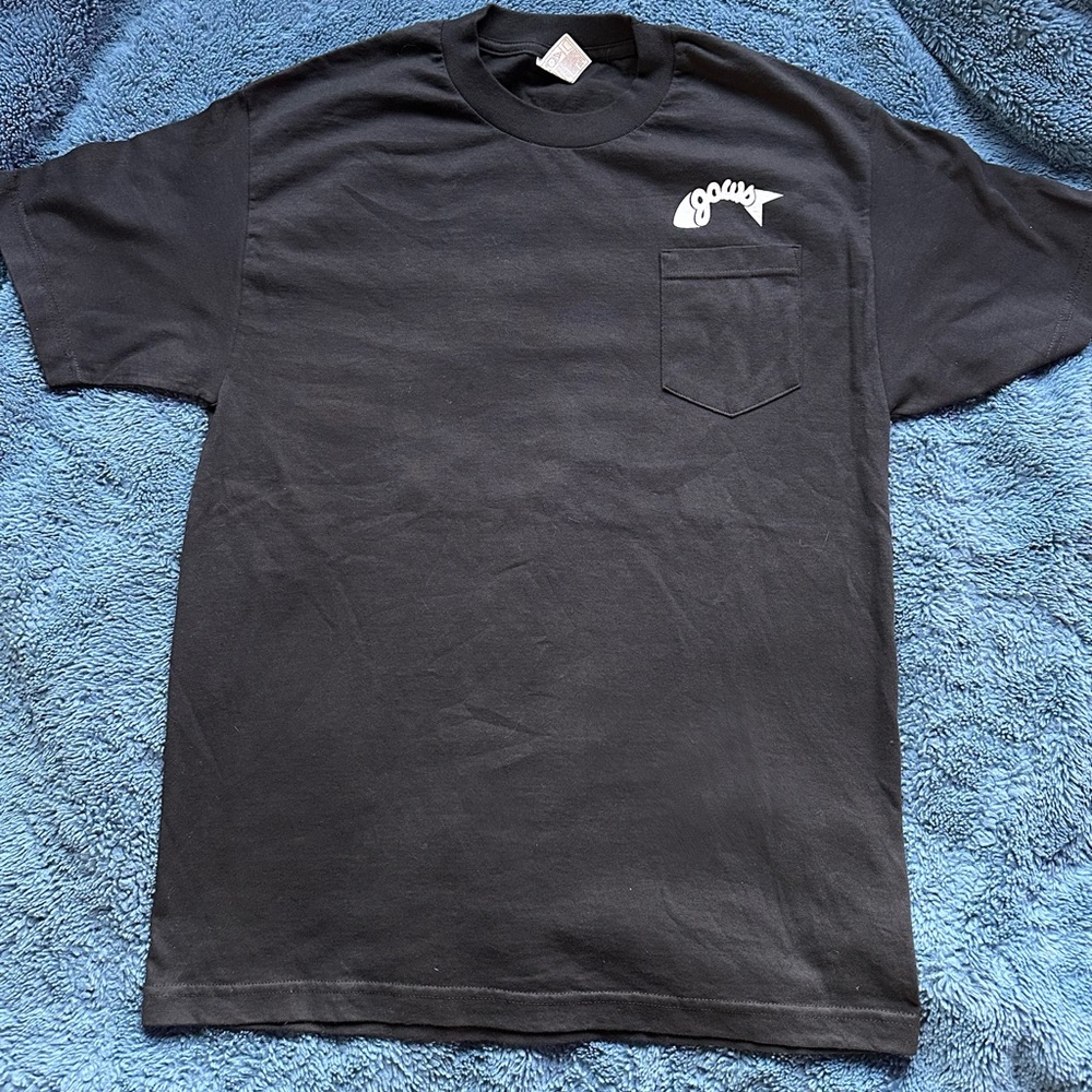 “Gaws” Life Sucks Black T-Shirt (L)